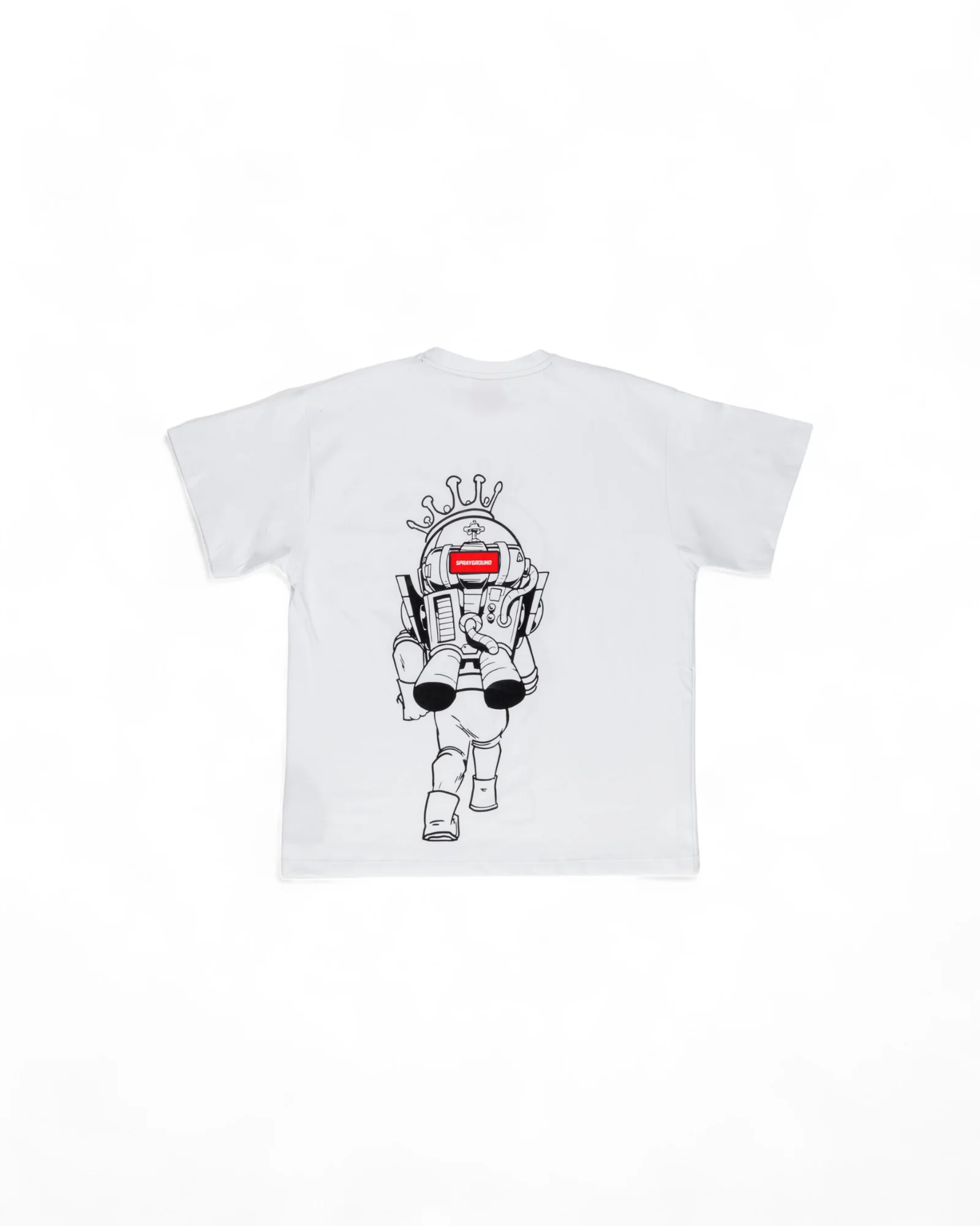 Astromane Walking T-shirt White - Image 3