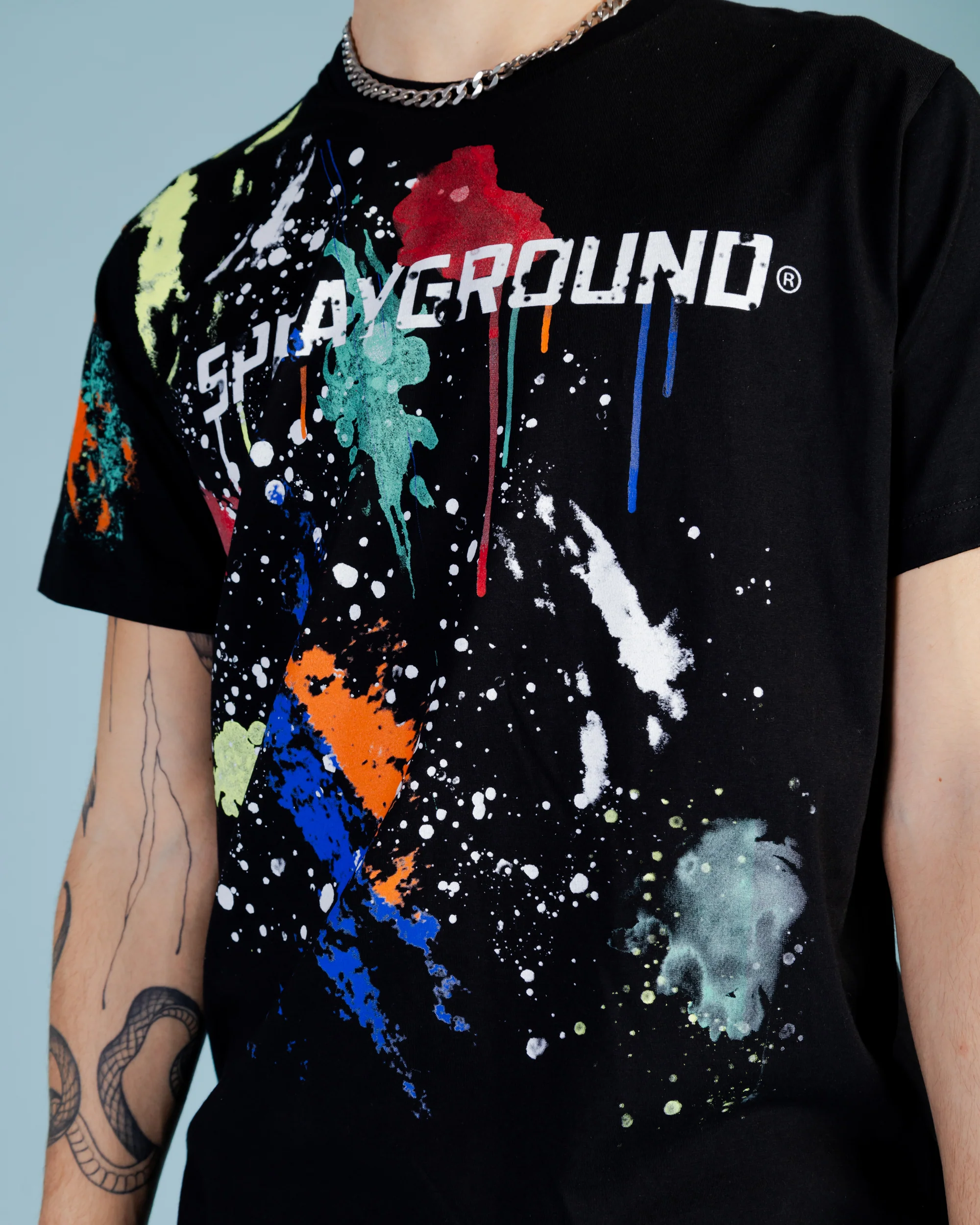 Color Splat Regular T-shirt - Image 8