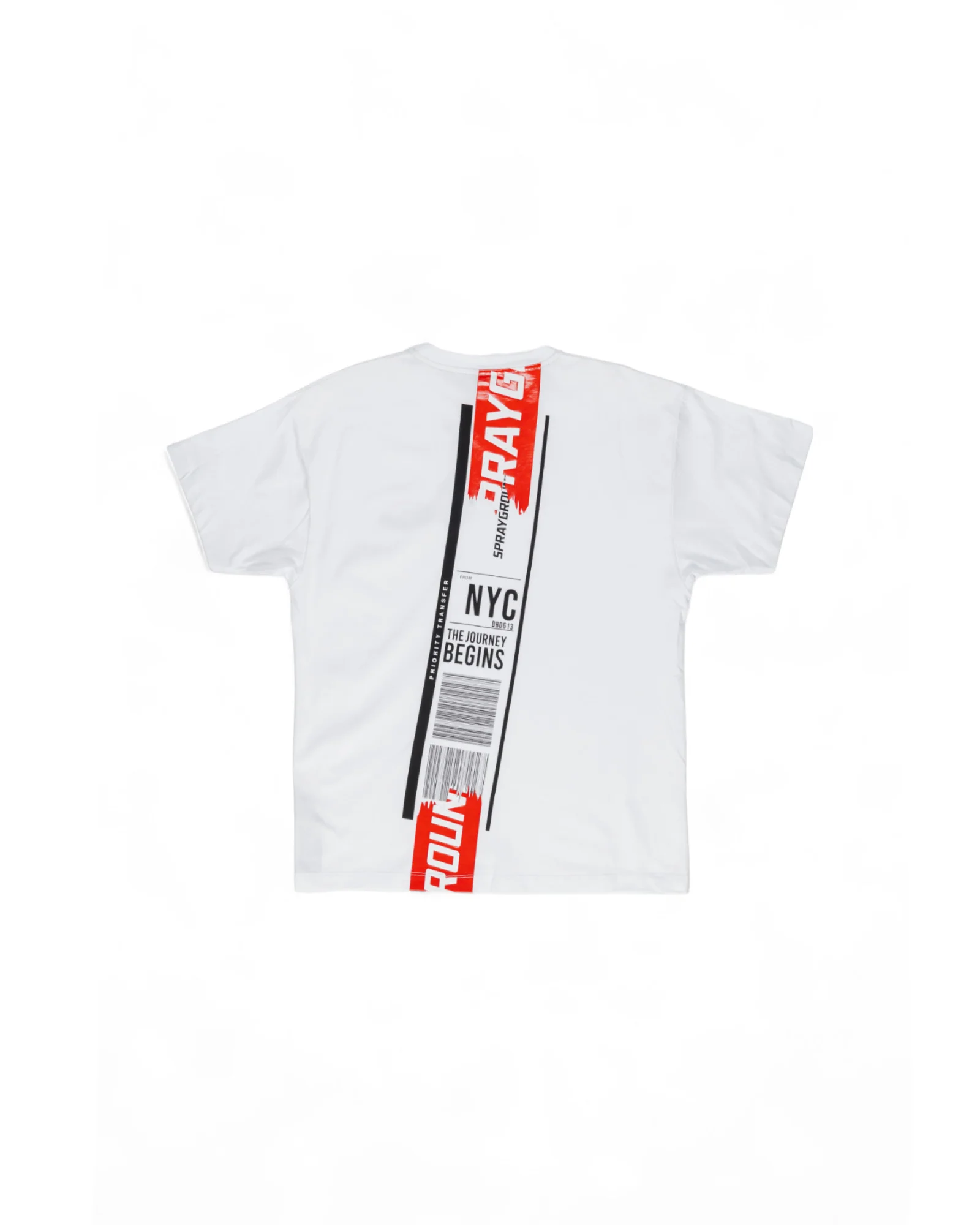 Priority Shipment Over T-shirt White - Image 3
