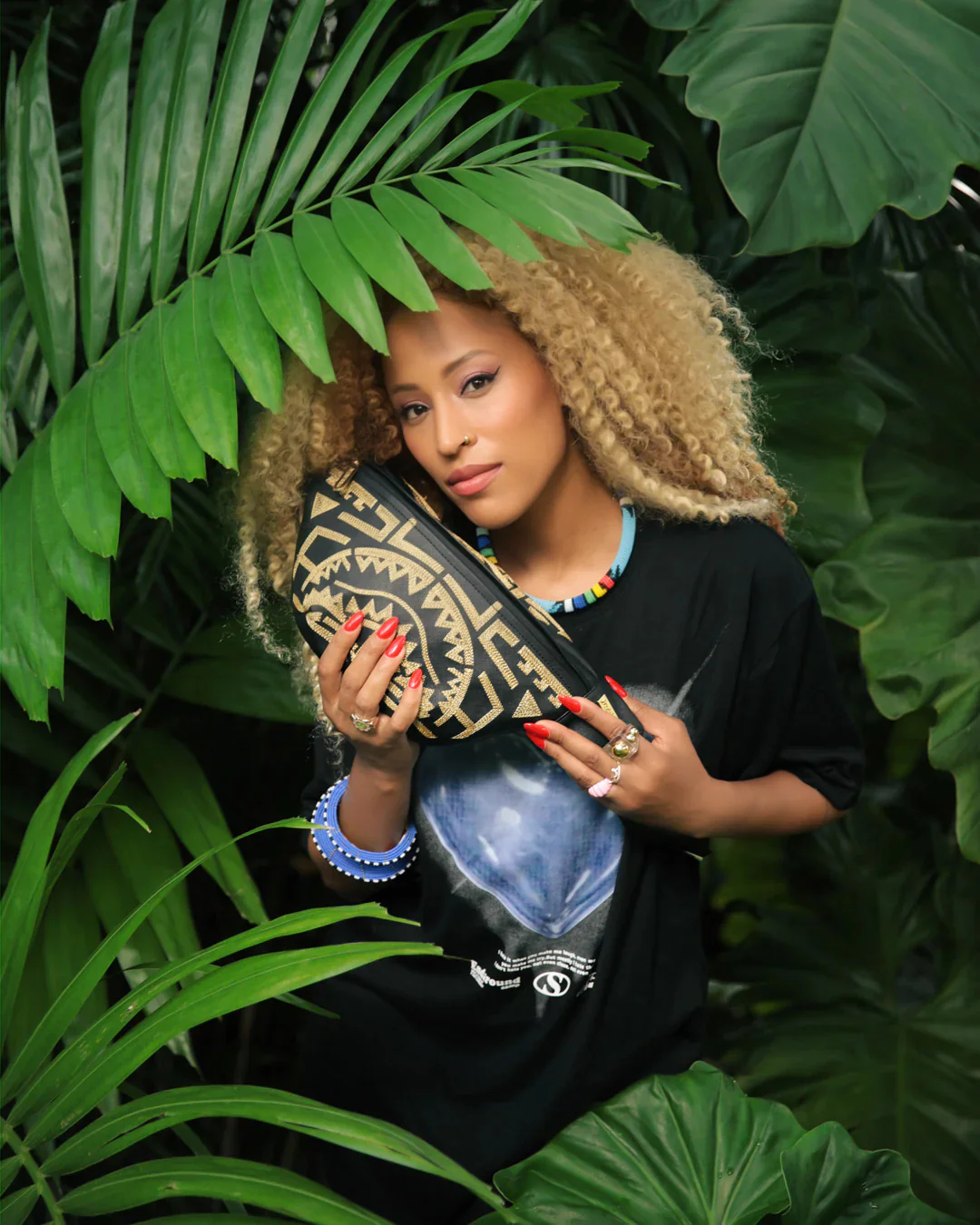 Ai Tribal Gold Savvy Crossbody - Image 2