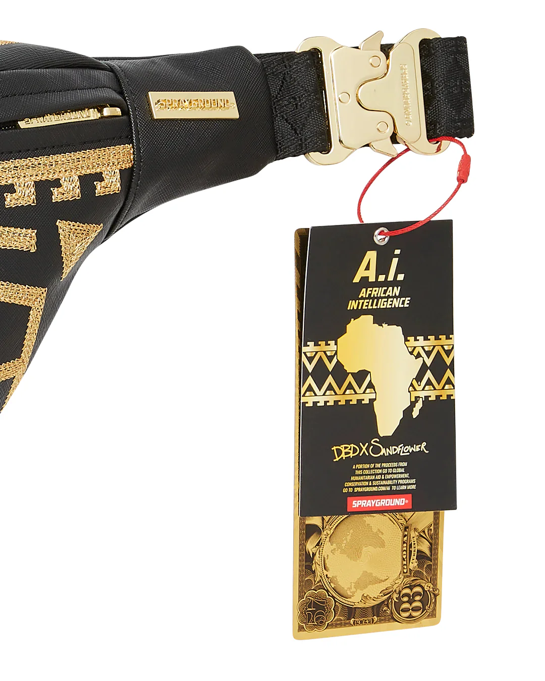 Ai Tribal Gold Savvy Crossbody - Image 8