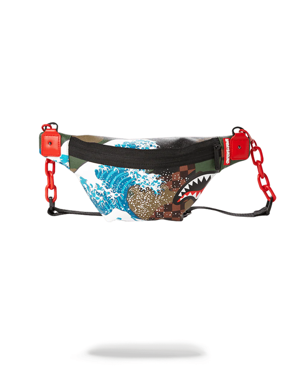Sprayground Waist bag CAMOKAWA SAVVY CHAIN CROSSBODY Green