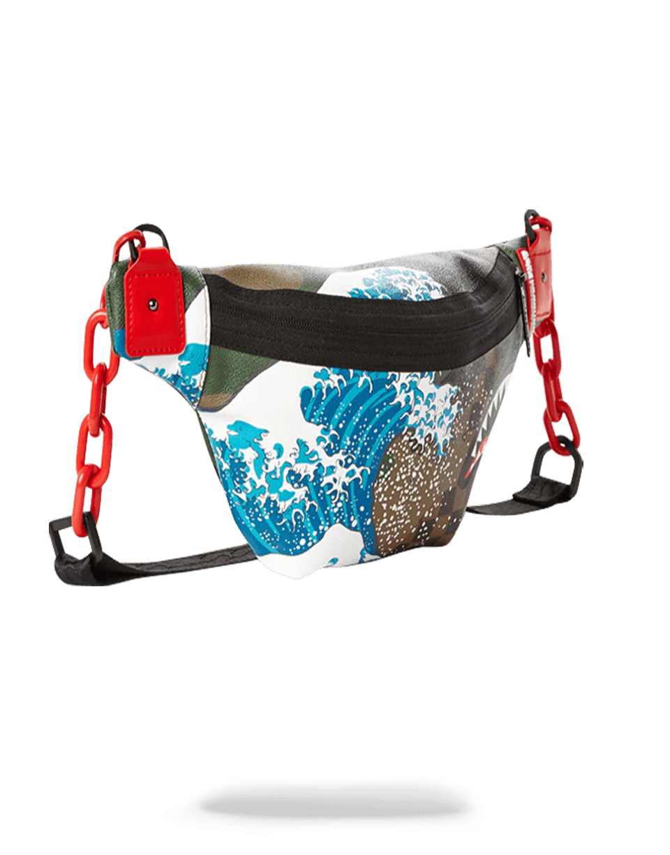 Sprayground Waist bag CAMOKAWA SAVVY CHAIN CROSSBODY Green - Image 2