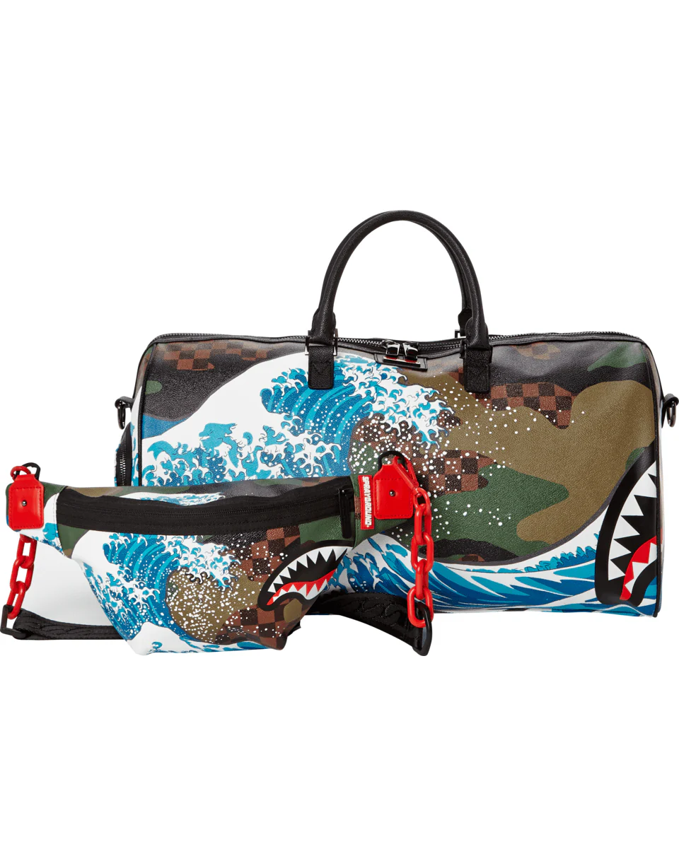 Sprayground Waist bag CAMOKAWA SAVVY CHAIN CROSSBODY Green - Image 5