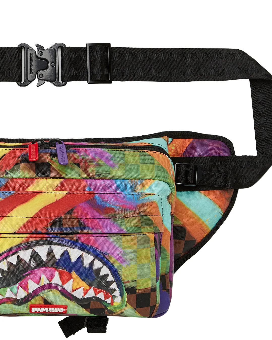 Sharks In Paint Cargo Crossbody - Image 5