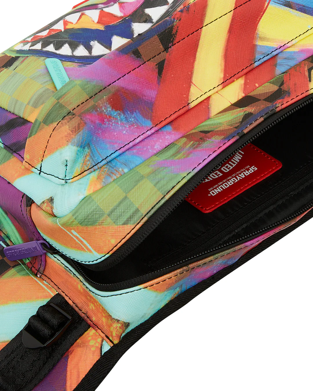 Sharks In Paint Cargo Crossbody - Image 7