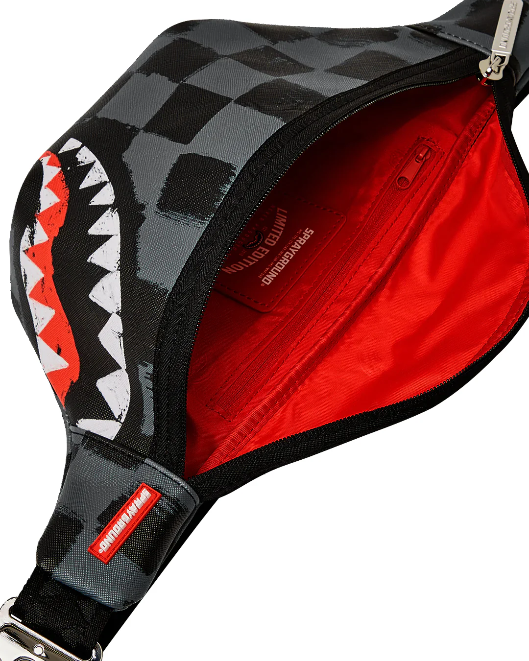 Sharks In Paris Gray Paint Crossbody - Image 11