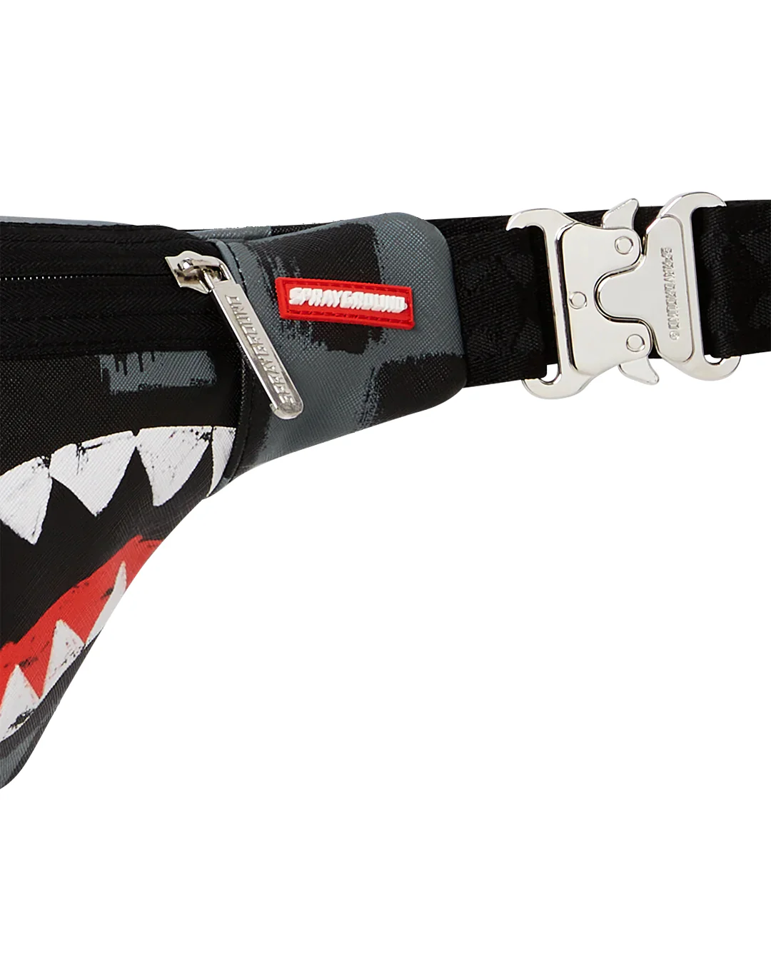 Sharks In Paris Gray Paint Crossbody - Image 5