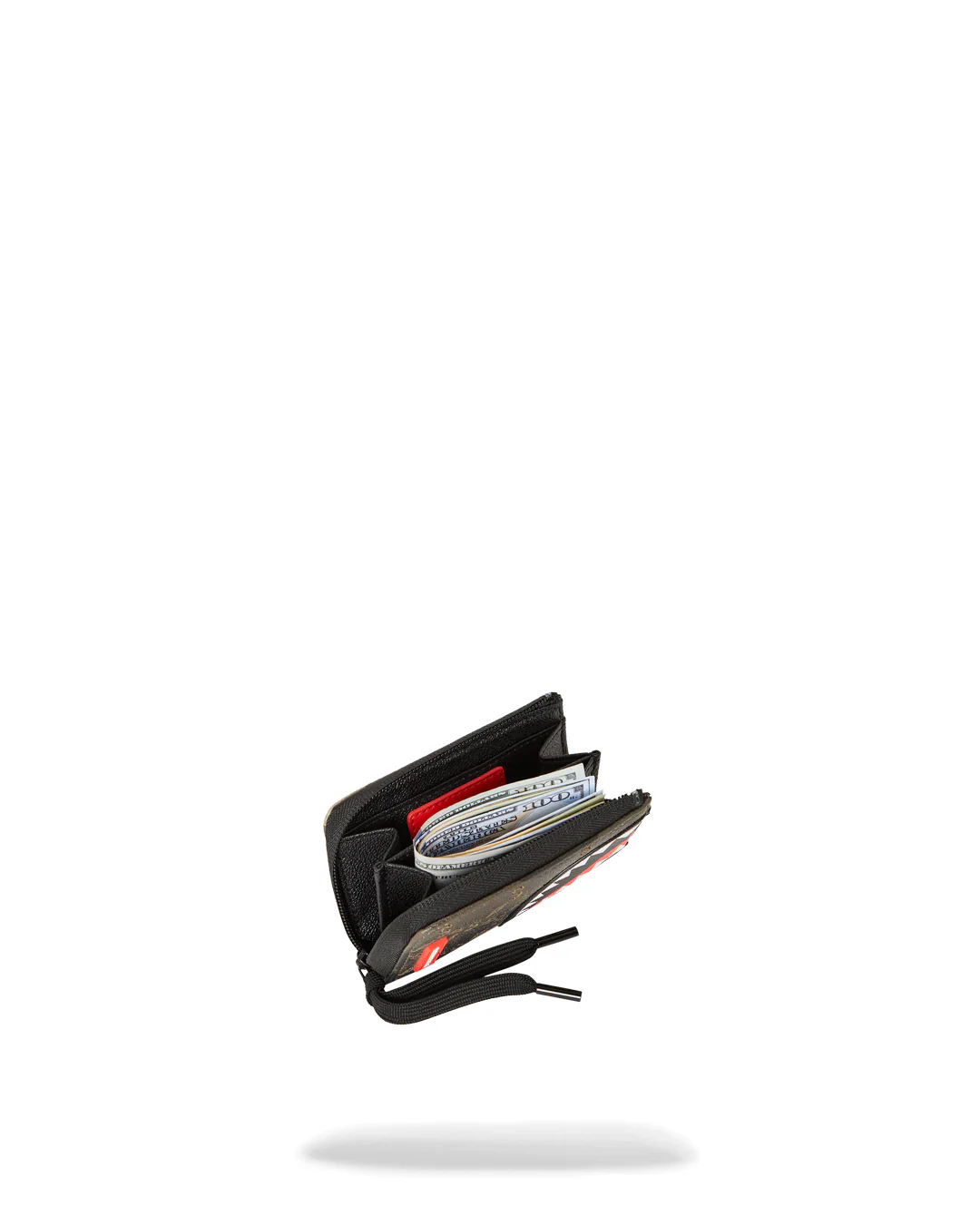 $ Pattern Over Camo Wallet - Image 7