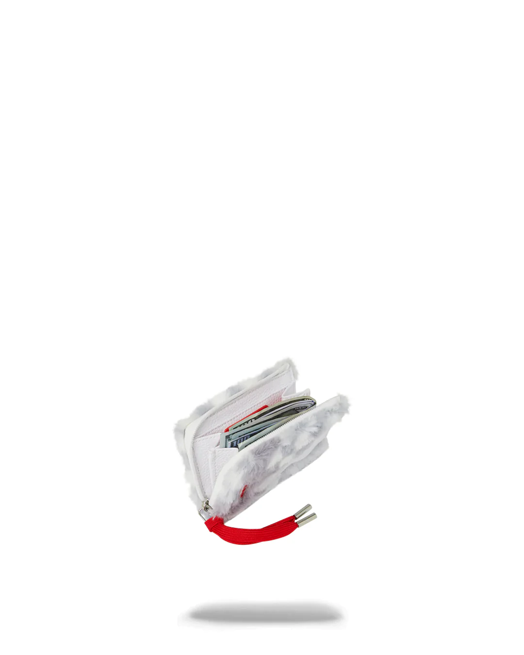 White 3am Fur Wallet - Image 6