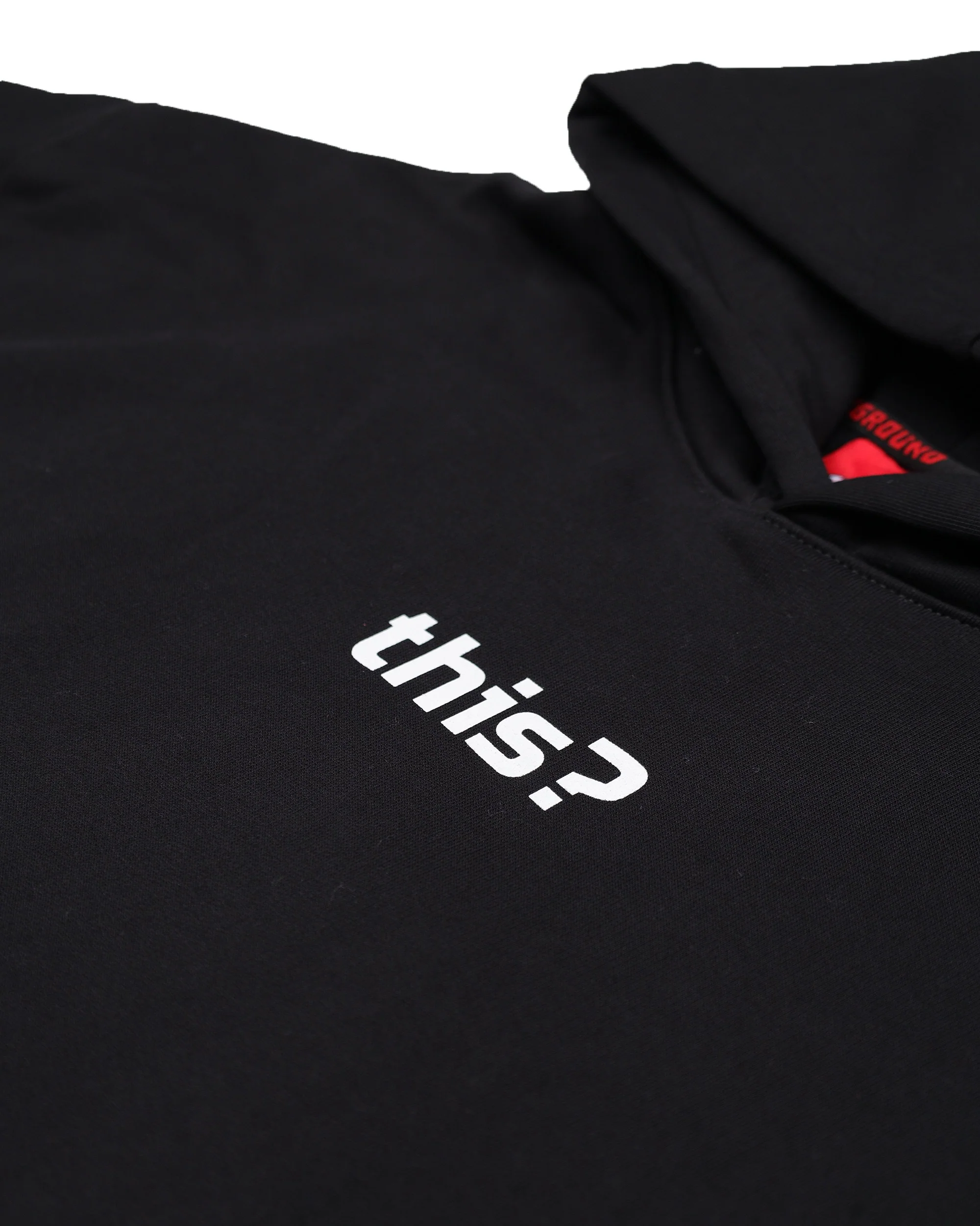 SPRAYGROUND WHATISTHIS HOODIE BLACK - Image 4