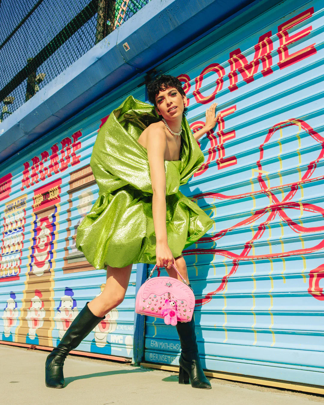 Zipper Punk Shark Handbag - Image 6