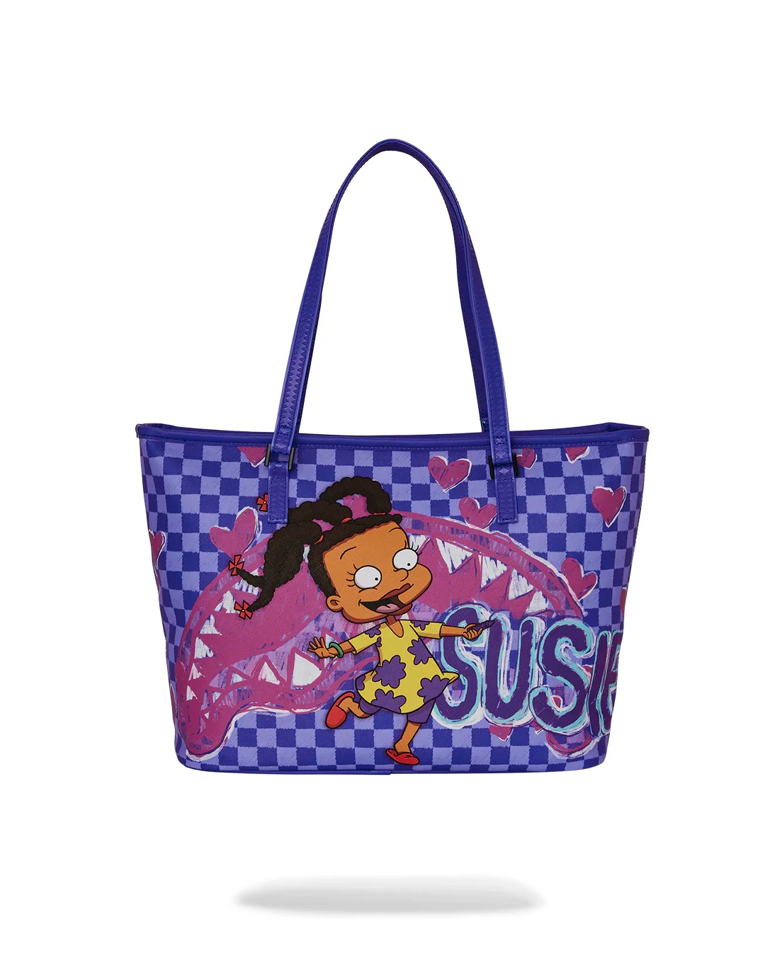 SUSIE CRAYON SHARK MESSENGER TOTE - Image 3