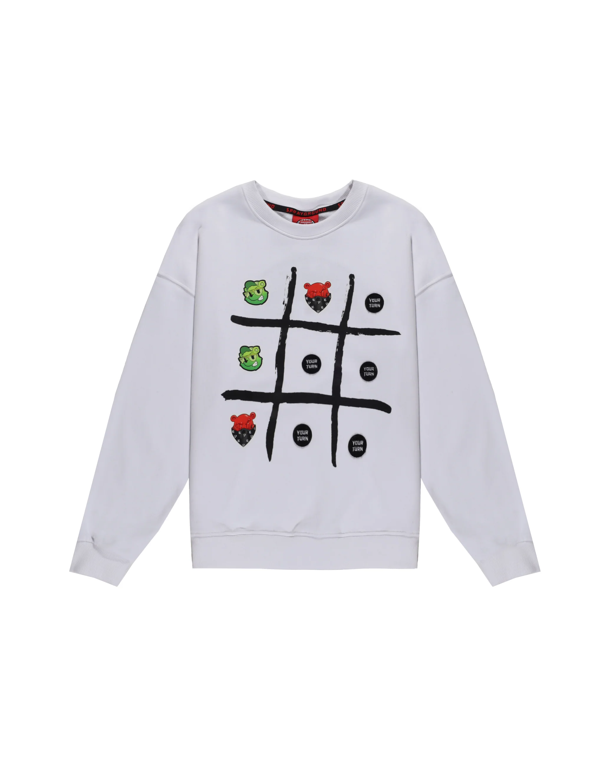 TIC TAC TOE GAME OVER CREWNECK