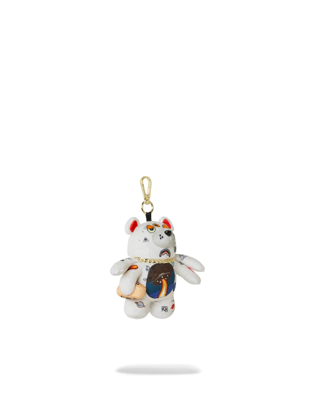 UFO SPACED OUT BEAR KEYCHAIN - Image 3