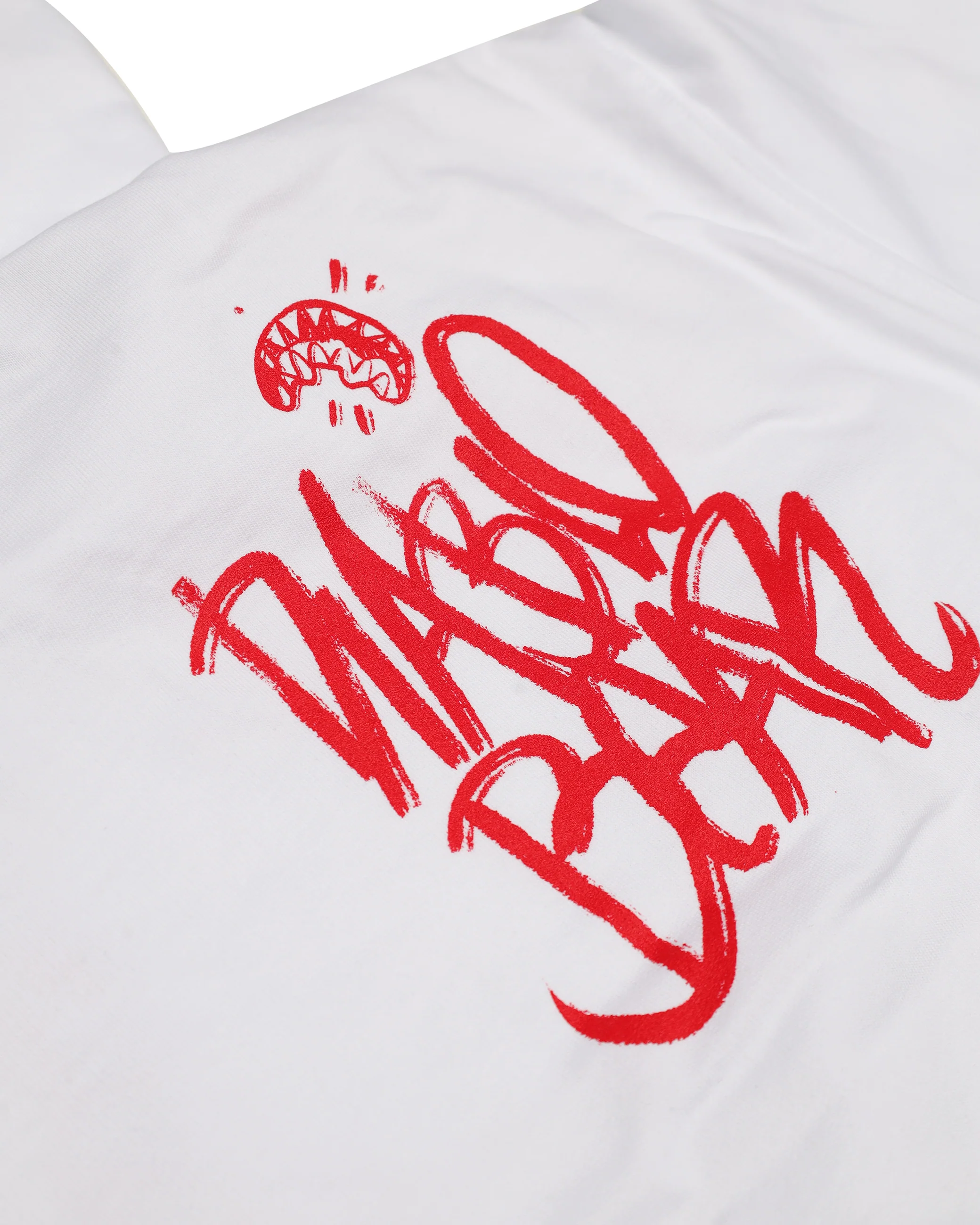VANDAL DIABLO BEAR WHITE OVER HOODIE - Image 10