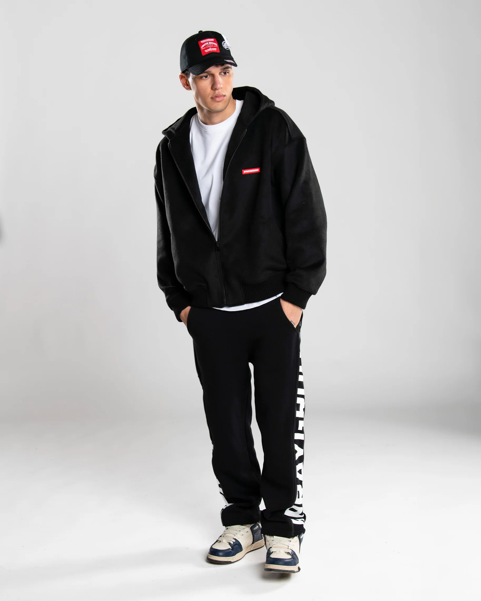 VELOUR FABRIC FULL-ZIP JACKET - Image 15