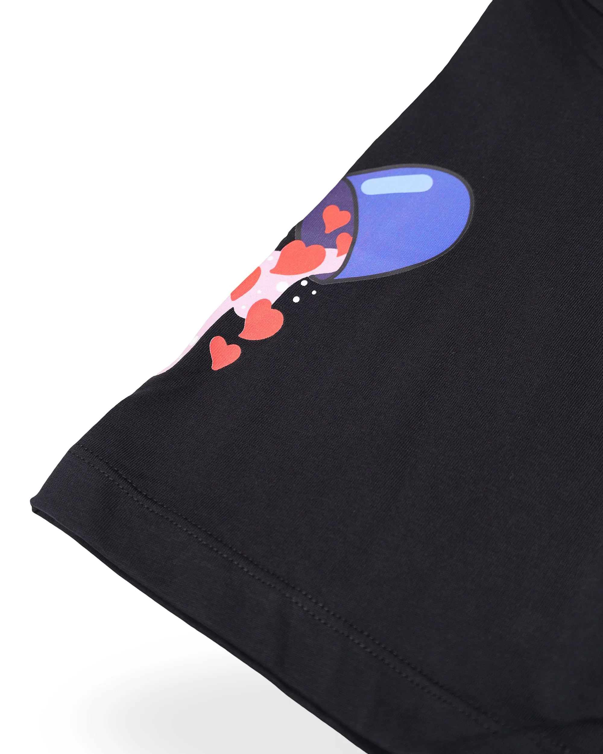 WTF SKULL VOER T-SHIRT BLK - Image 12