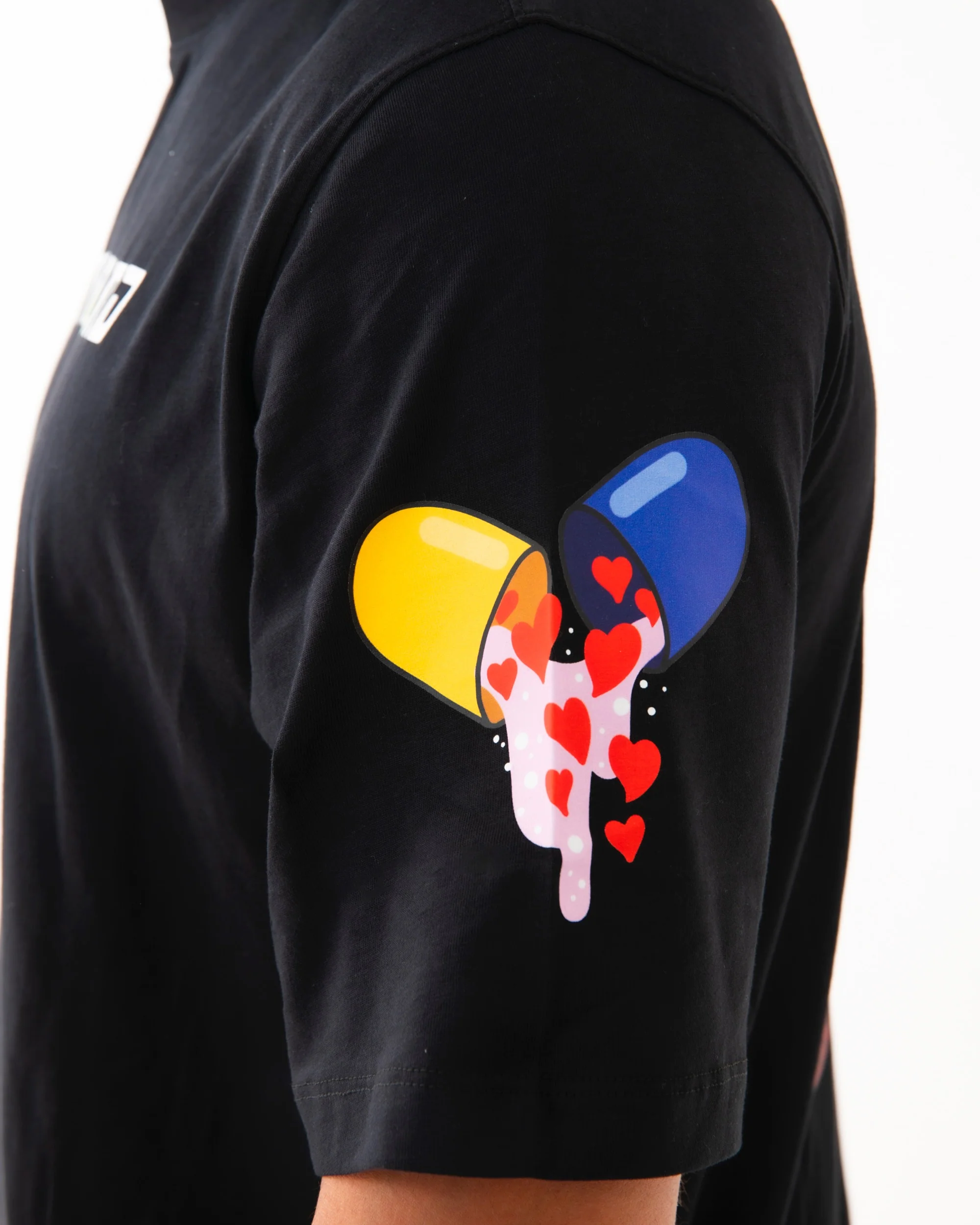 WTF SKULL VOER T-SHIRT BLK - Image 4