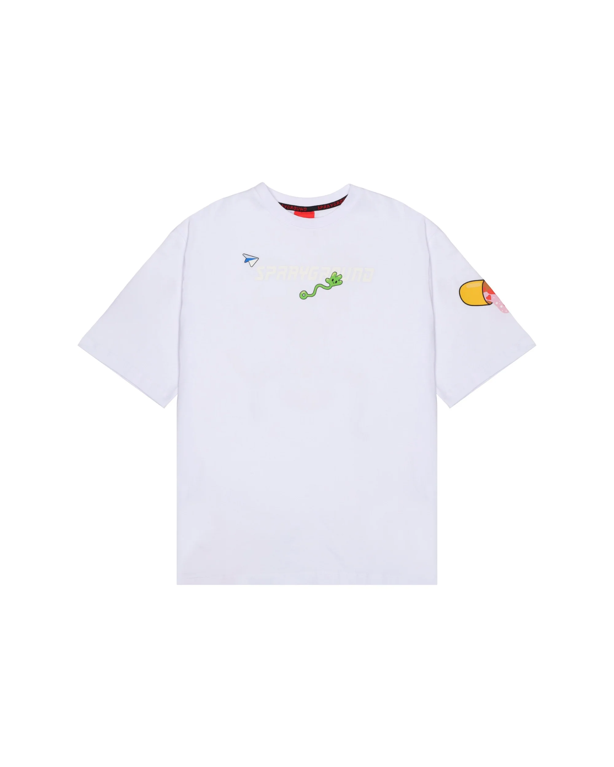 WTF SKULL VOER T-SHIRT WHT