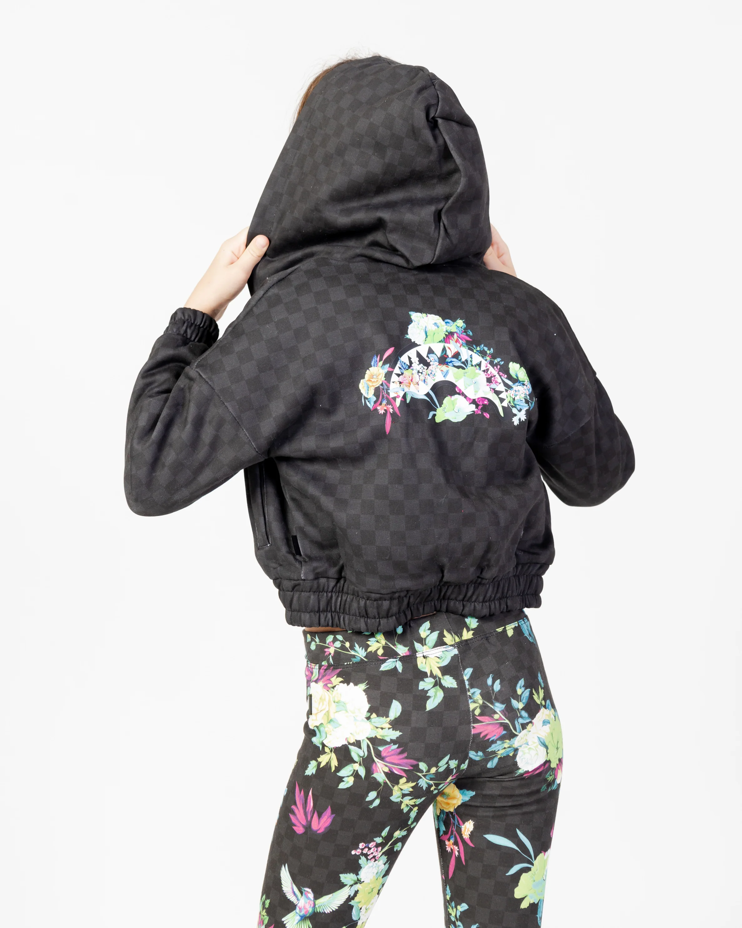 Neon Floral Fullzip Jacket J - Image 4